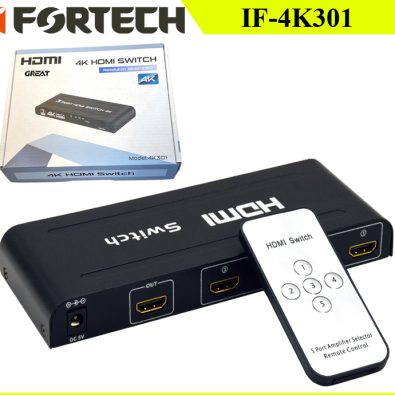 سوئیچ فلزی 1 به 3 IFORTECH HDMI IF-4K301
