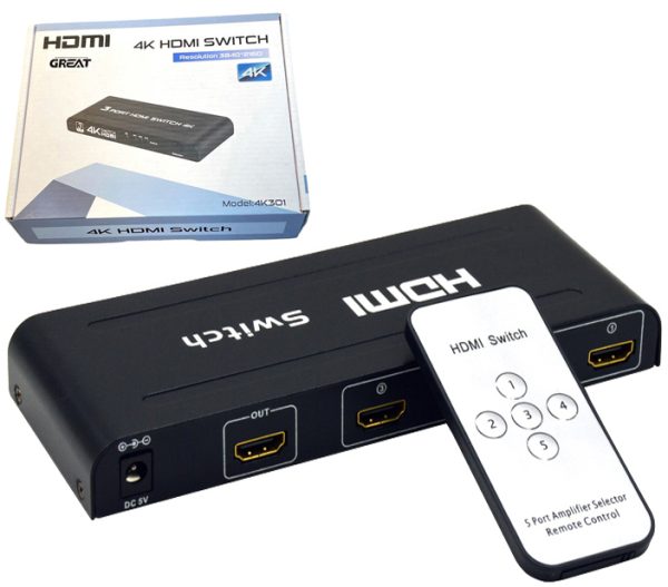 سوئیچ فلزی 1 به 3 IFORTECH HDMI IF-4K301