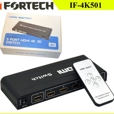 سوئیچ فلزی 1 به 5 IFORTECH HDMI IF-4K50
