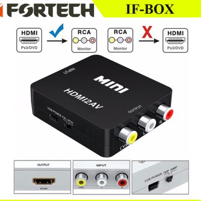 تبدیل IFORTECH HDMI TO AV IF-BOX