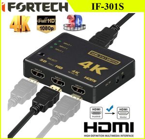 سوئیچ 1 به 3 GREAT HDMI GR-301S