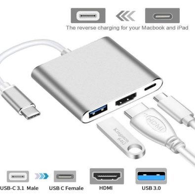 تبدیل IFORTECH TYPE-C TO HDMI/USB3.0 IF-PACK