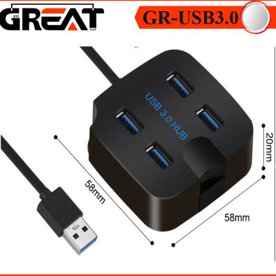 هاب پر سرعت USB3.0 3 GR-4PORT