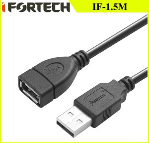 کابل افزایش متراژ کامل IFORTECH USB2 IF-1.5M %100