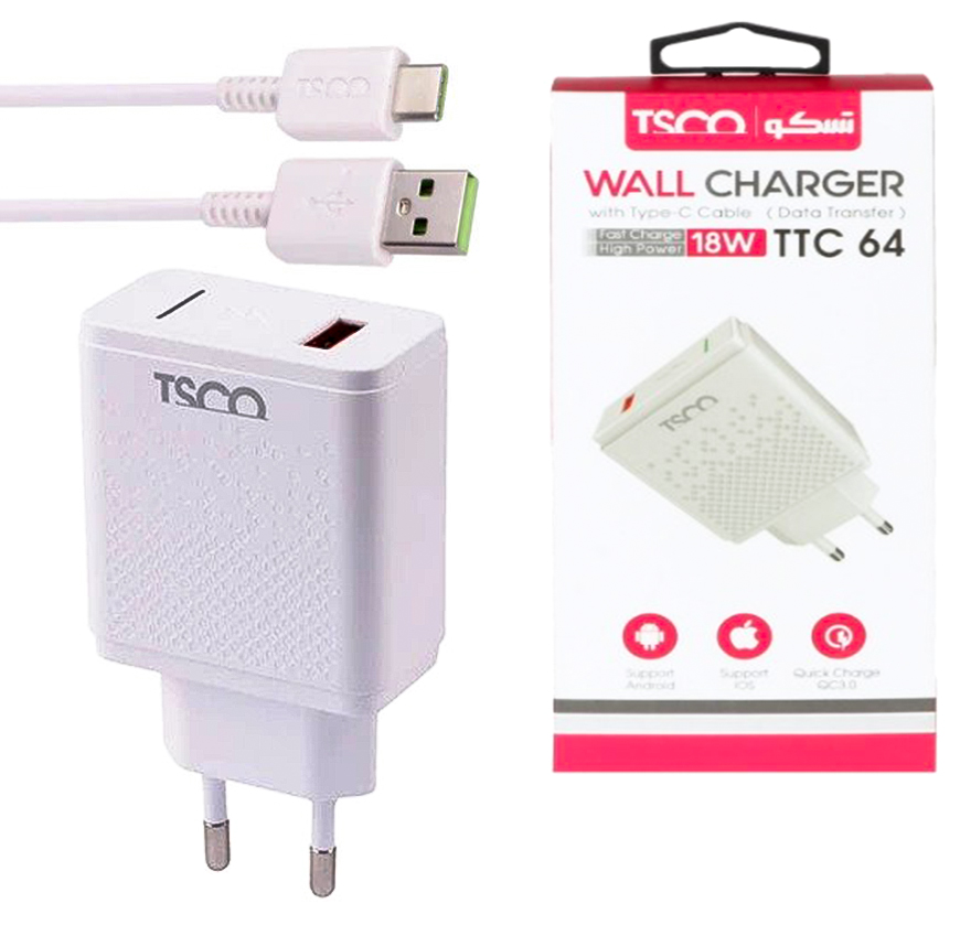 کلگی شارژر TSCO TS-TTC64