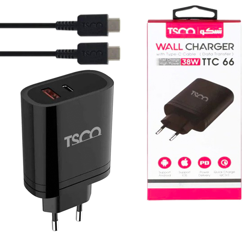 کلگی شارژر TSCO TS-TTC66