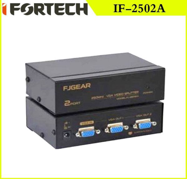 اسپلیتر 1 به 2 IFORTECH VGA IF-2502A 250MHz