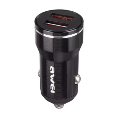 شارژر فندکی اوی AWEI C-855 2U 12W