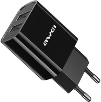 کلگی شارژر با کابل اوی AWEI C15T-EU 2U TypeC fast