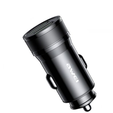 شارژر فندکی اوی AWEI C-830 2U 12W