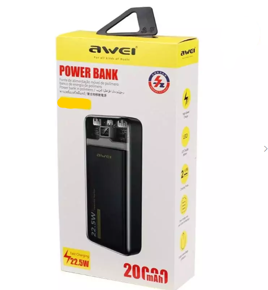 پاوربانک AWEI AW- P76K 10000mah - Image 2
