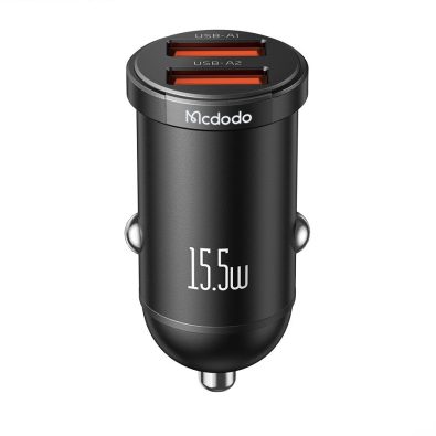 شارژر فندکی مک دودو MCDODO CC-2950 2U LED 15.5W