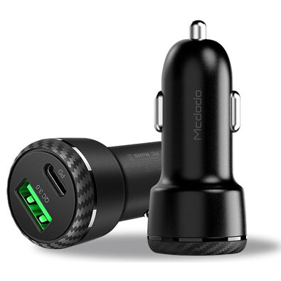 شارژ فندکی مک دودو MCDODO CC-5970 1C+1A PD LED 38W