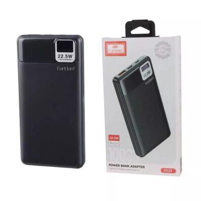 پاوربانک ارلدام EARLDOM PD29 10000mAh PD 22.5W LCD