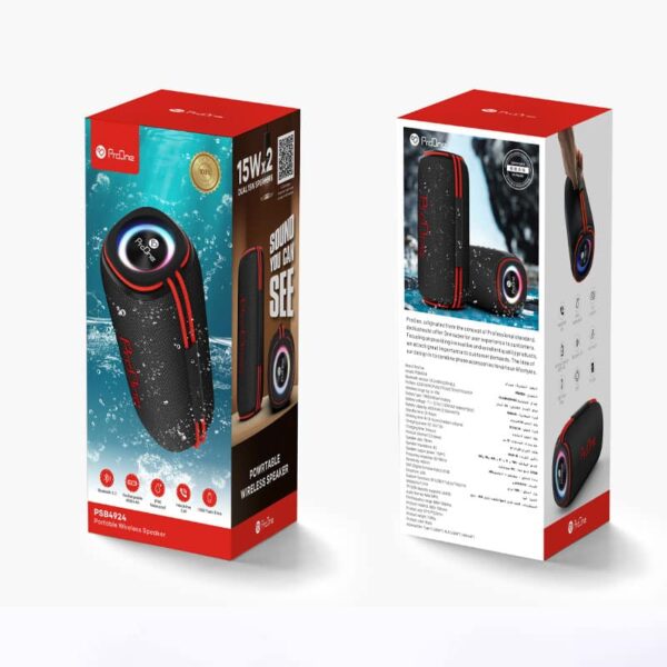 اسپیکر بلوتوث PROONE PSB4924 - Image 2