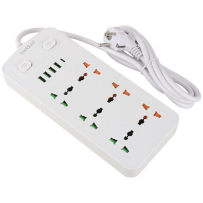 رابط برق و شارژر ارلدام EARLDOM ES-SC09 EU Plug 1C+4A 2M