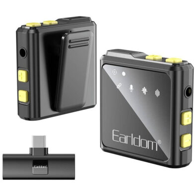 میکروفون یقه ای بی سیم ارلدام EARLDOM ET-MC10C