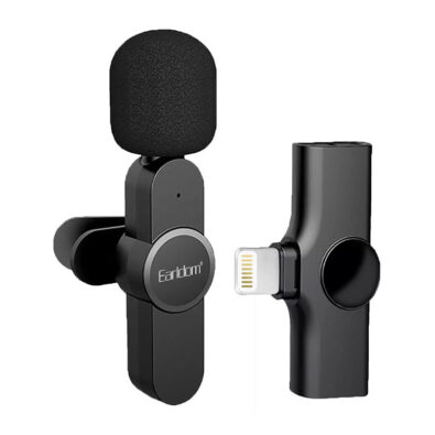 میکروفون یقه ای بی سیم ارلدام EARLDOM ET-MC7L Lightning