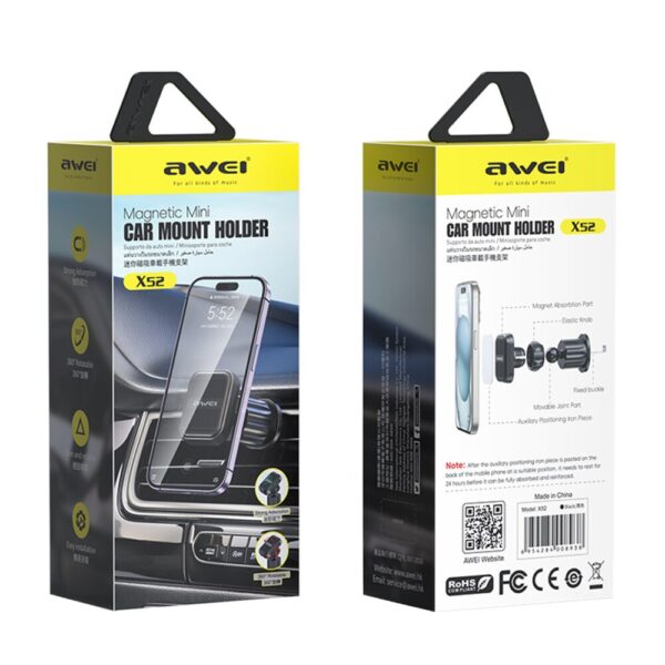 هولدر مغناطیسی AWEI X52 - Image 2