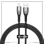 کابل تایپ سی به تایپ سی بیسوس مدل Baseues Cable Tungsten Gold Cable CAWJ040001 طول 1 متر و با توان 240W