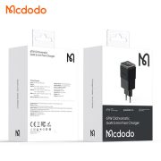 خرید شارژر سریع دیواری 67 وات مک دودو با سه پورت خروجی Mcdodo CH-150 Dichromatic GaN 5 Mini Fast Charger 67W