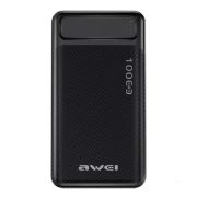 Awei P5K 10000mAh Dual USB Port Fast Charging Power Bank