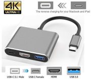 تبدیل IFORTECH 4K TYPE-C TO HDMI/USB3.0 IF-BOX