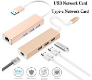 تبدیل IFORTECH TYPE-C TO USB3.0+LAN IF-PACK