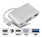 تبدیل IFORTECH TYPE-C TO VGA/USB3.0 IF-PACK