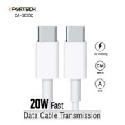 کابل شارژ و دیتا آیفورتک IFORTECH CA-3030 C TO C FAST 20W