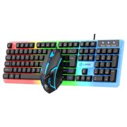 کیبورد و موس سیم دار گیمی LIMEIDE GTX350 RGB